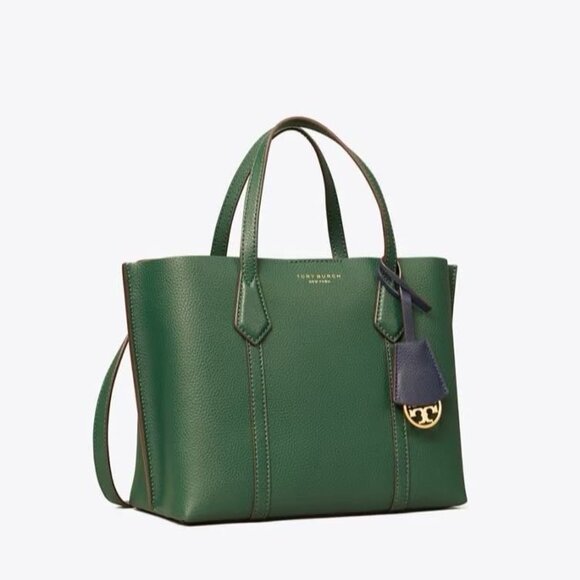 Tory Burch SMALL PERRY TRIPLE-COMPARTMENT TOTE - Picture 1 of 9